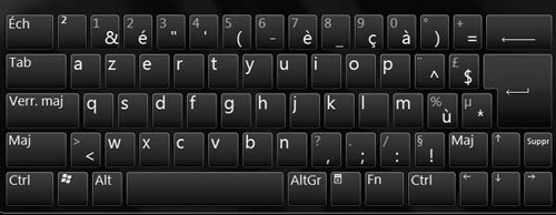 Clavier AZERTY